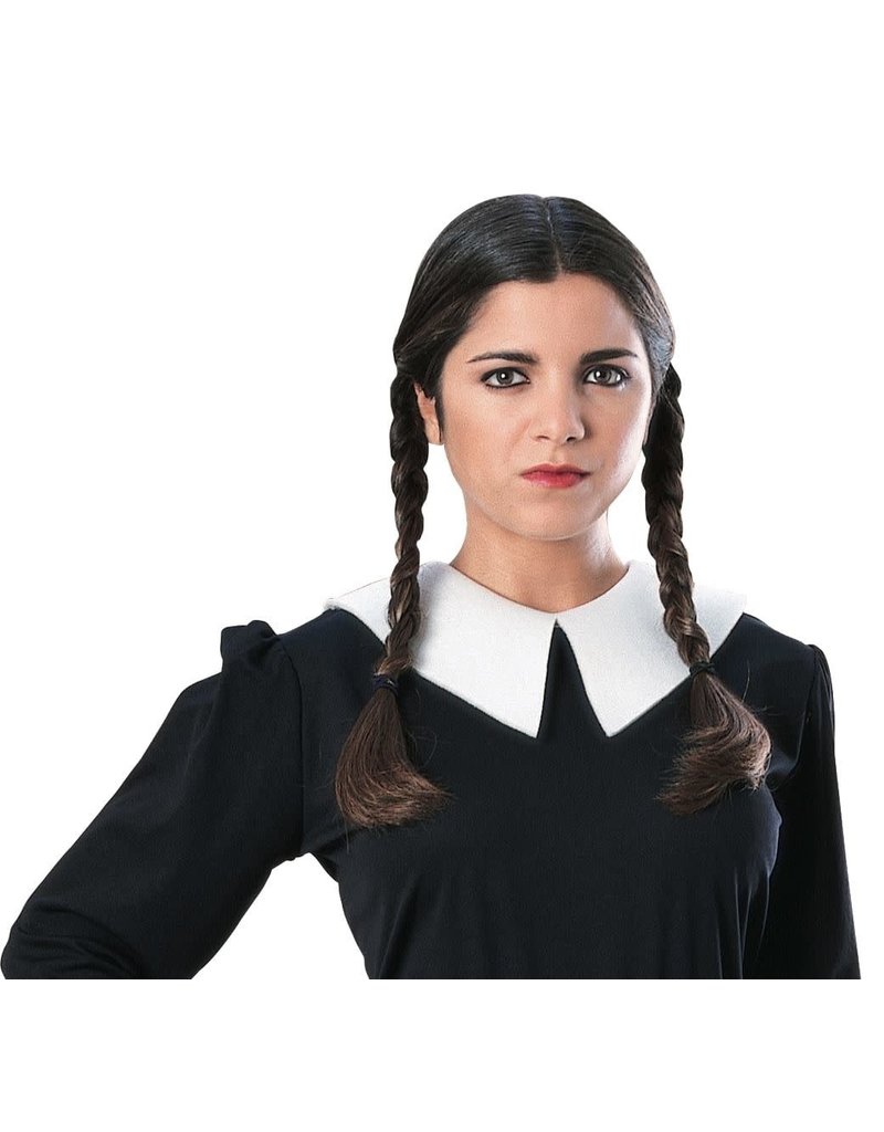 Rubies Costumes Adult Wednesday Addams Wig