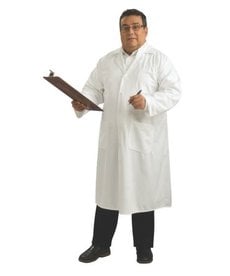 Rubies Costumes Men's Plus Size Lab Coat Costume
