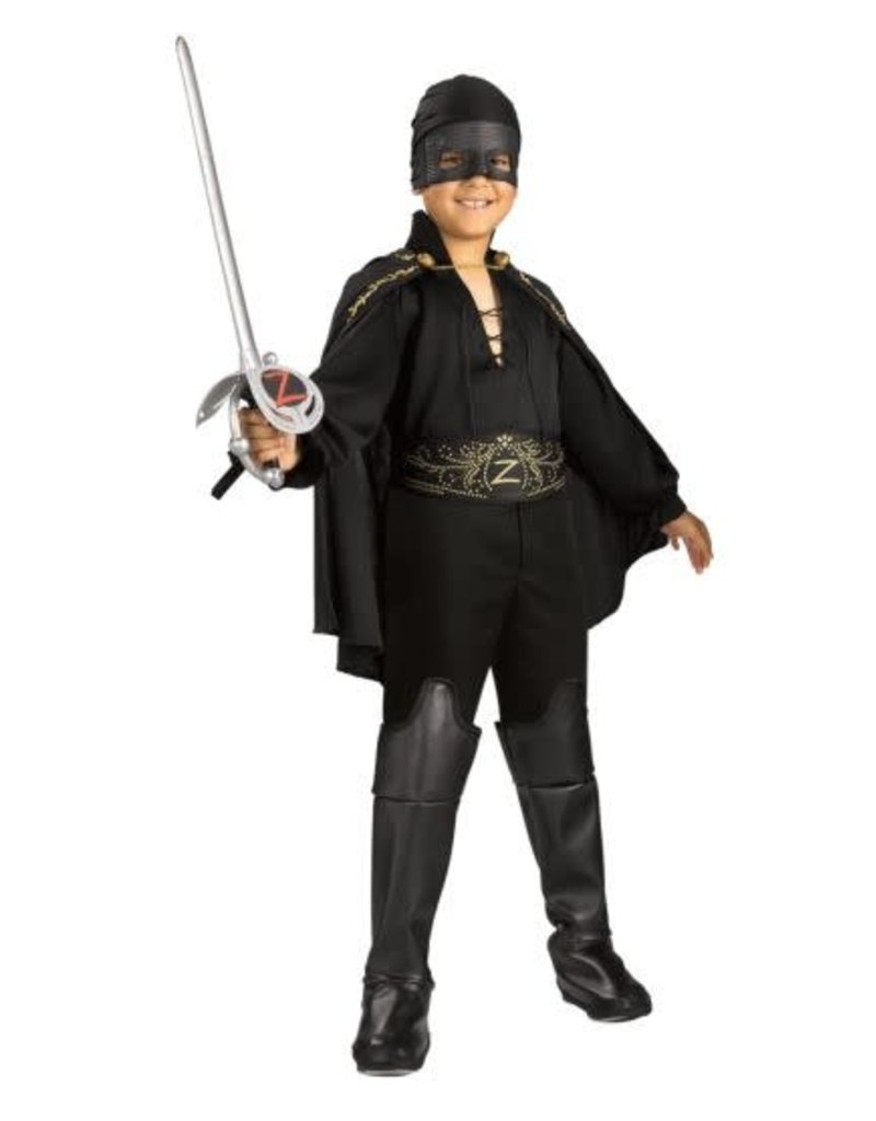 Boy's Classic Zorro Costume