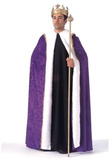 Rubies Costumes Unisex Velvet Purple King's Robe