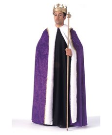 Rubies Costumes Unisex Velvet Purple King's Robe