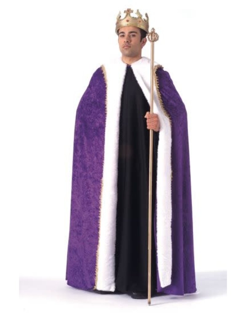 Rubies Costumes Unisex Velvet Purple King's Robe
