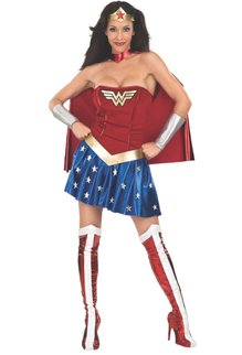 Rubies Costumes Women's Deluxe Wonder Woman Costume