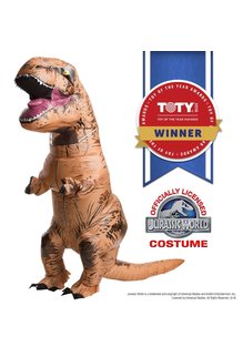 Rubies Costumes Rubies Adult One Size Inflatable T-Rex Costume: Jurassic World