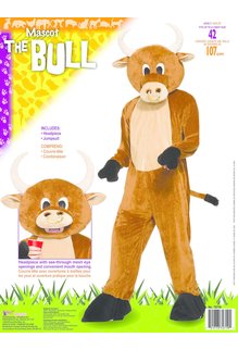 Adult Brutus the Bull Mascot Costume