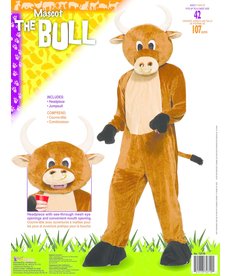Adult Brutus the Bull Mascot Costume