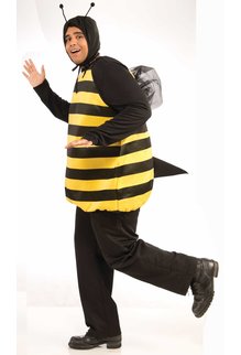 Adult Plus Size Bumble Bee: XL (Plus)