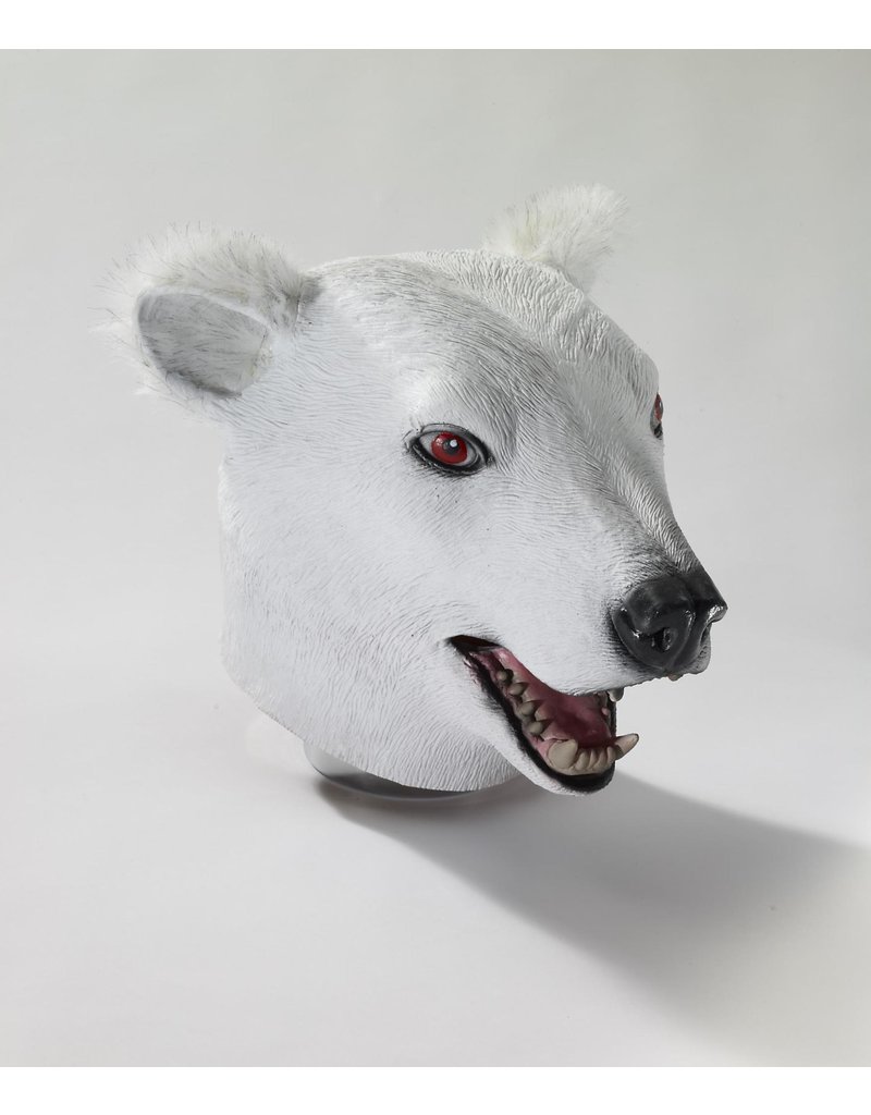 Deluxe Latex Animal Mask: Polar Bear