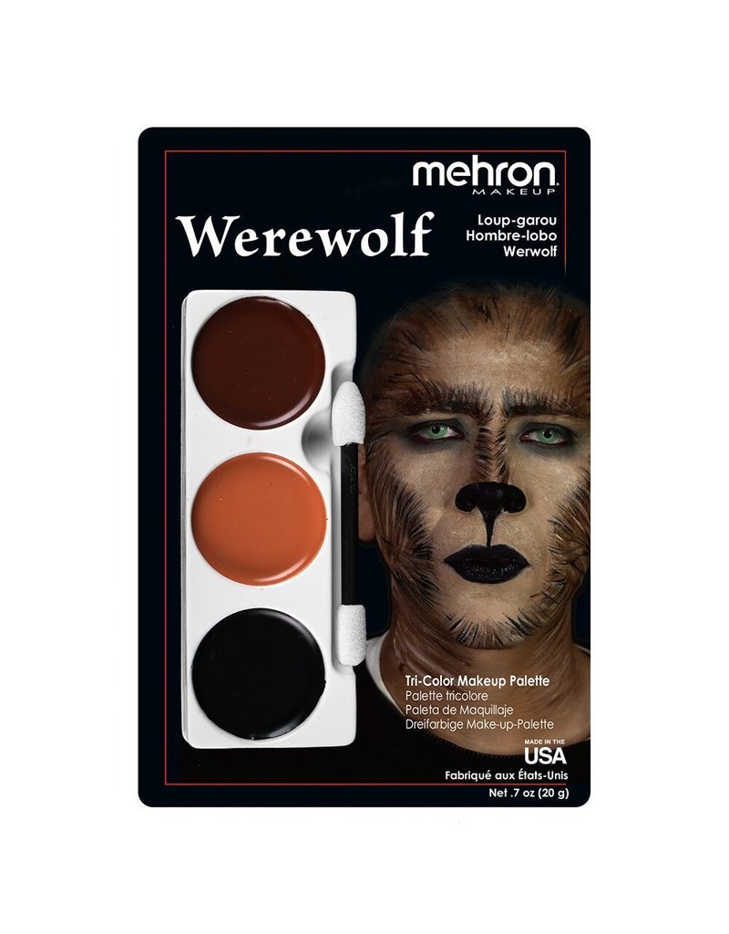Mehron Makeup Mehron Tri-Color Makeup Palette