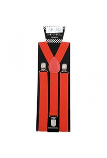 Suspenders - Red (SP-34)