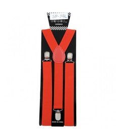 Suspenders - Red