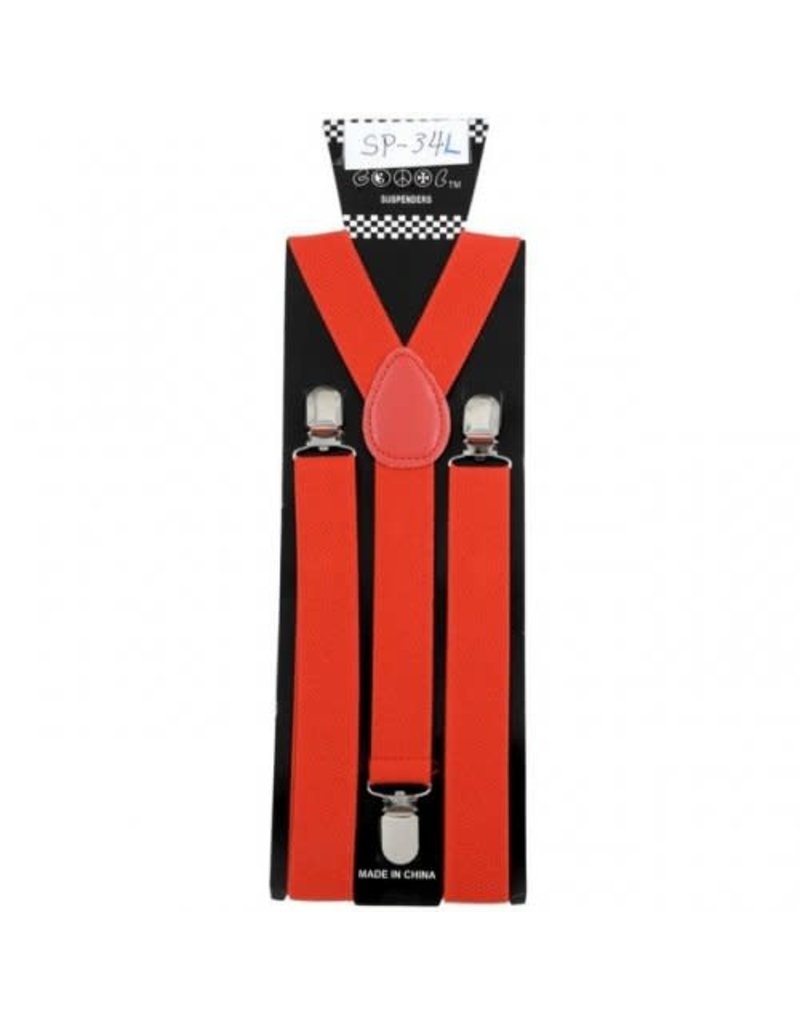 Suspenders - Red (SP-34)