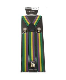 Suspenders: Mardi Gras