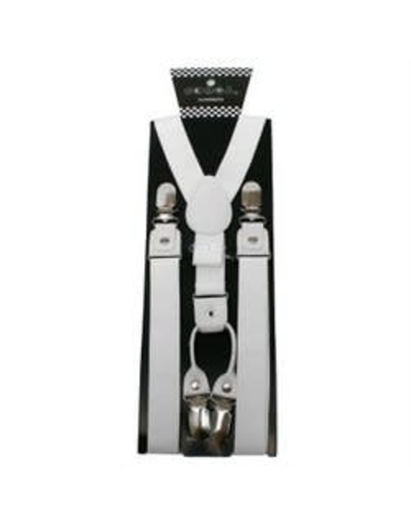 Suspenders - White (SU-SP802)