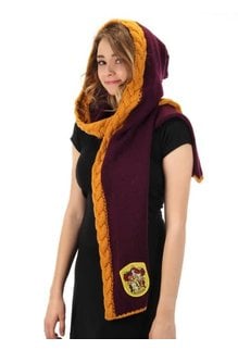 elope Harry Potter Knit Hood: Gryffindor