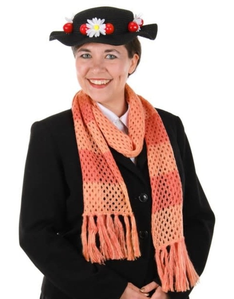 elope Disney Mary Poppins Classic Black Hat and Scarf
