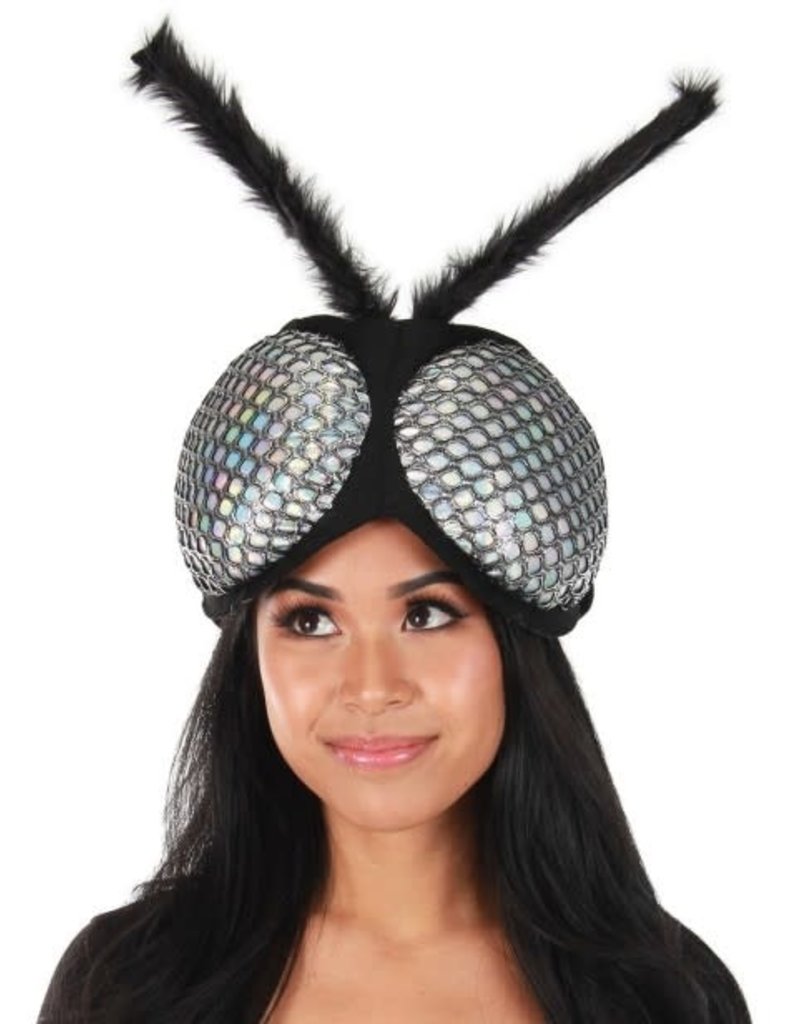 elope Elope Holographic Fly Eyes Plush Headband