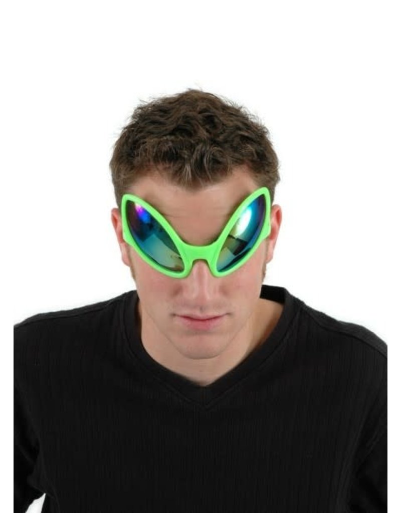 elope Alien Close Encounter Glasses: Green