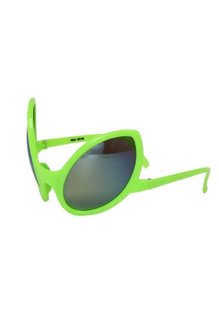 elope Alien Close Encounter Glasses: Green