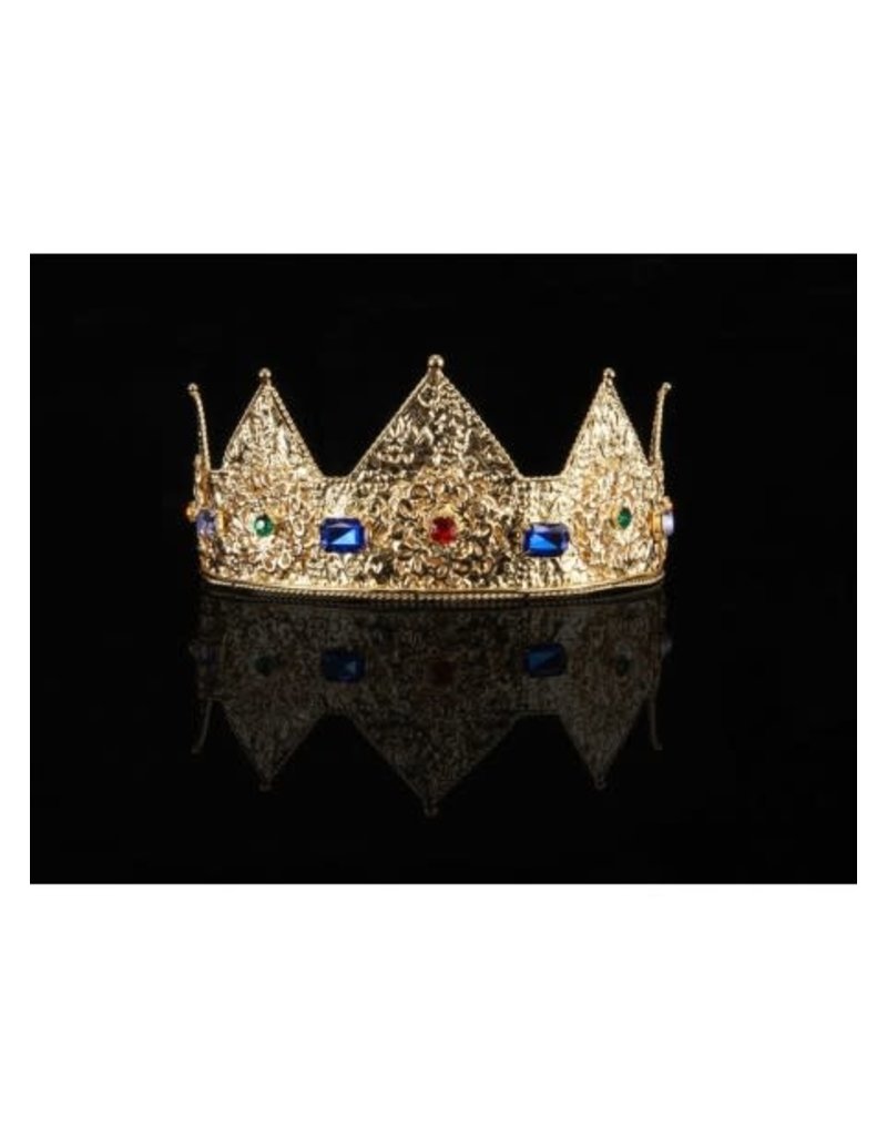 elope Gold Ladies Pointed Crown Adjustable 3"