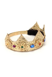 elope Gold Ladies Pointed Crown Adjustable 3"