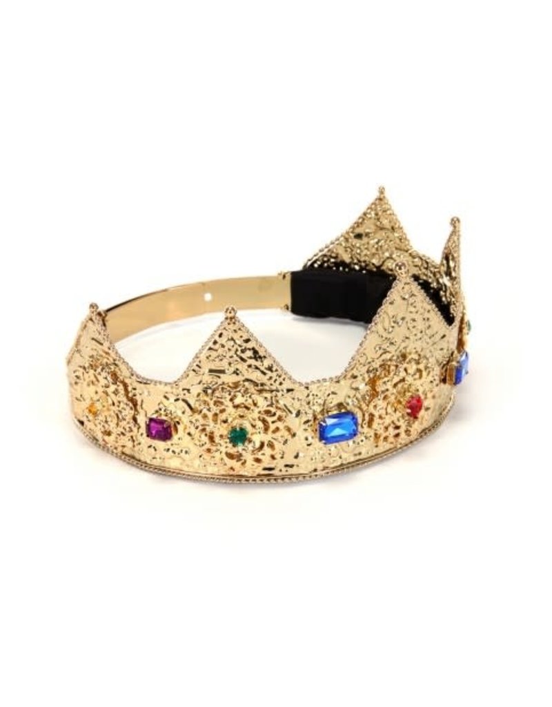 elope Gold Ladies Pointed Crown Adjustable 3"