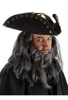 elope Disney Pirates of the Caribbean Blackbeard Hat