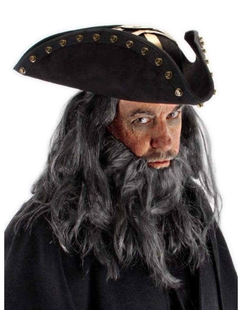 elope Disney Pirates of the Caribbean Blackbeard Hat