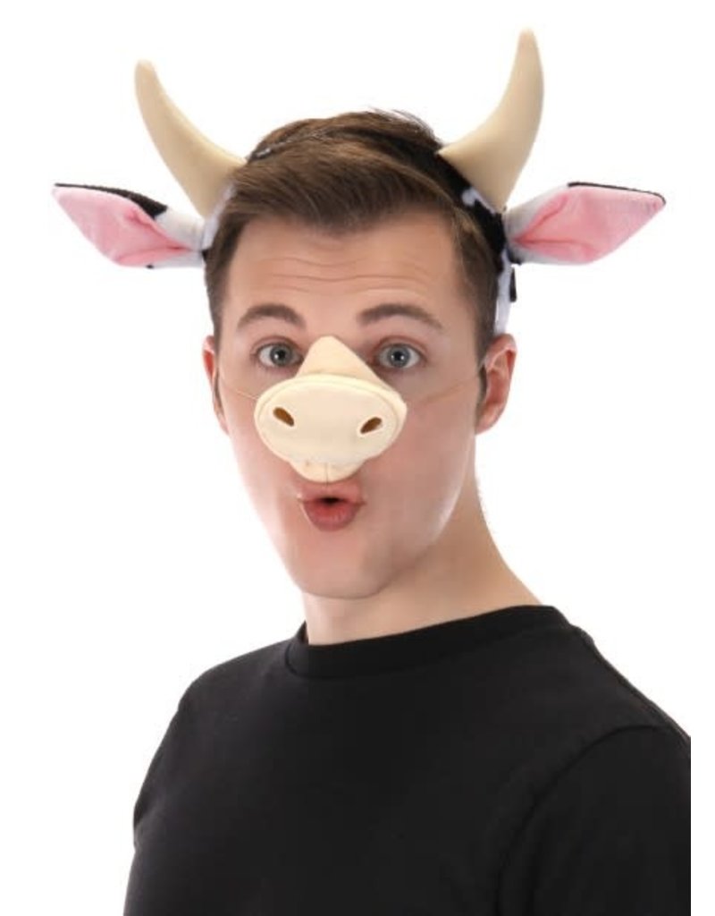 elope elope Cow Ears Headband Nose & Tail Kit