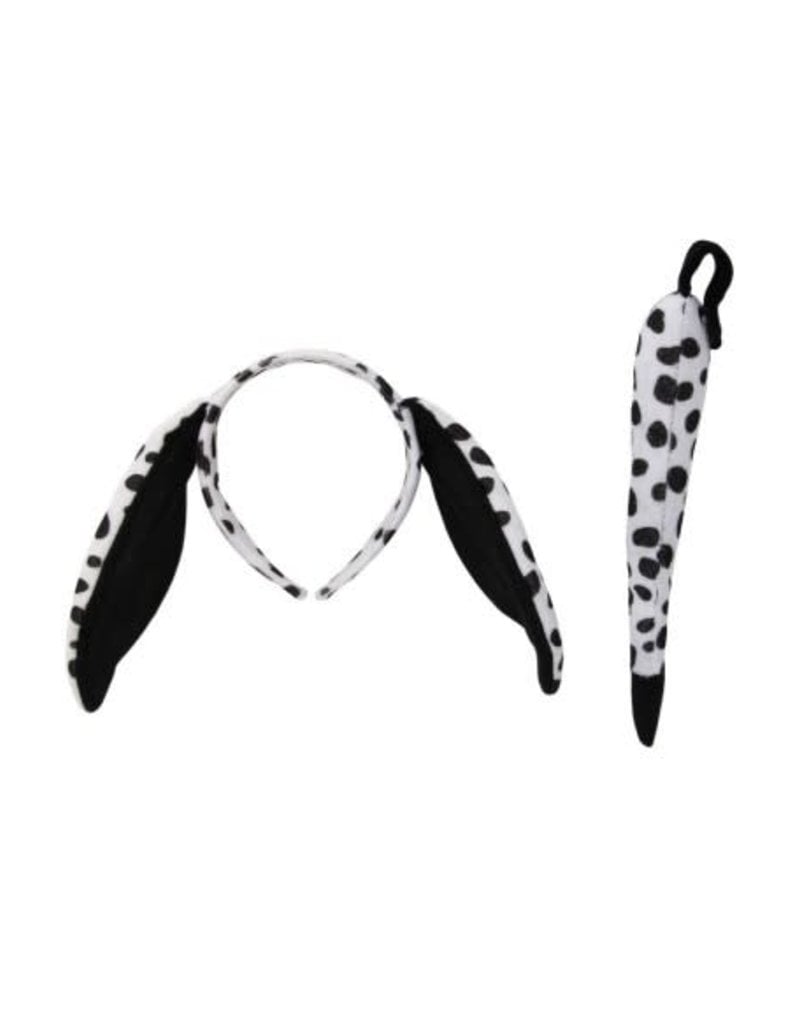 elope elope Dalmatian Ears Headband & Tail Kit