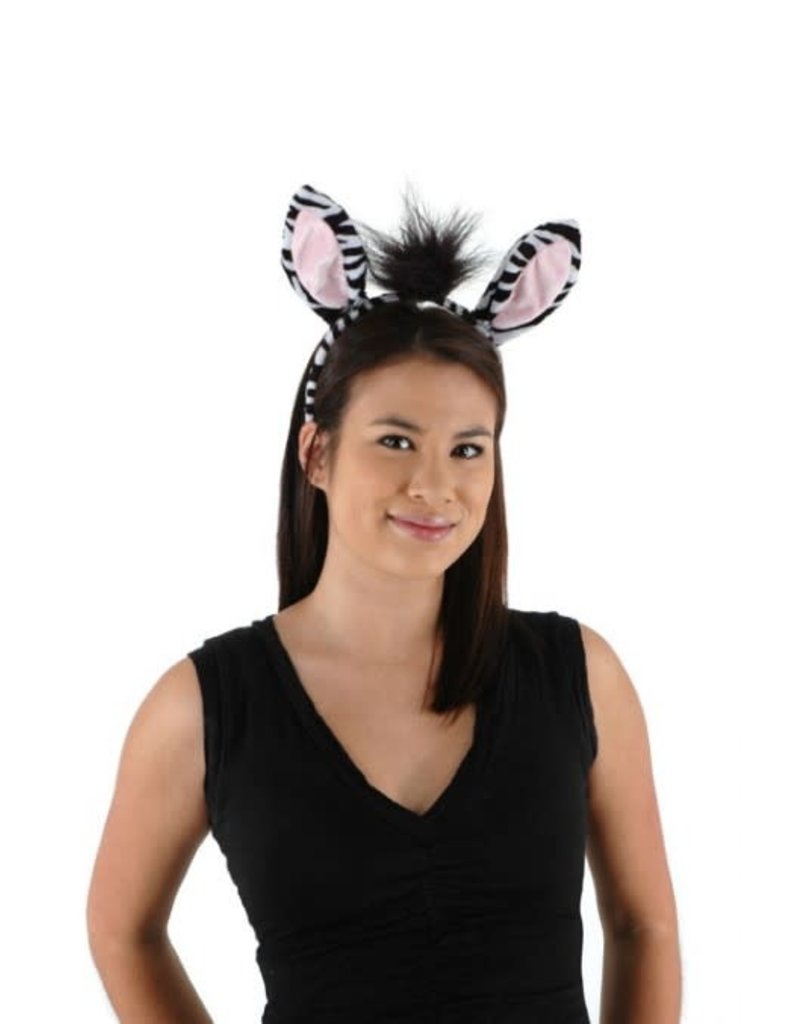 elope elope Zebra Ears Headband & Tail Kit