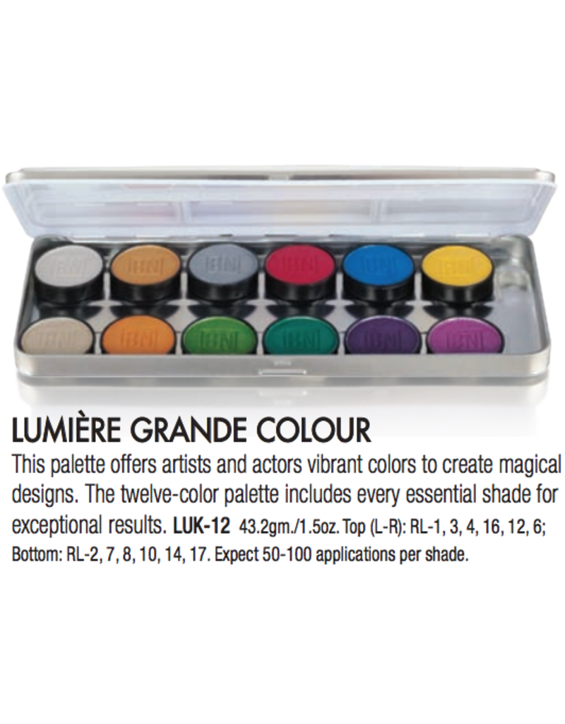 Ben Nye Company Ben Nye Lumière Grande Colour Palette