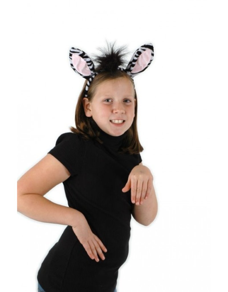 elope elope Zebra Ears Headband & Tail Kit