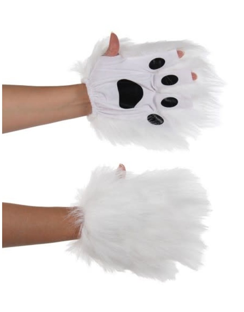 elope elope Fingerless Paws: White