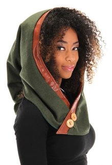 elope elope Woodland Elf Plush Hood