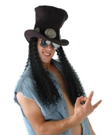 elope elope Guitar Superstar Plush Hat with Hair