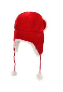 elope elope Santa Aviator Plush Hat