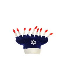 elope elope Happy Chanukah Plush Hat