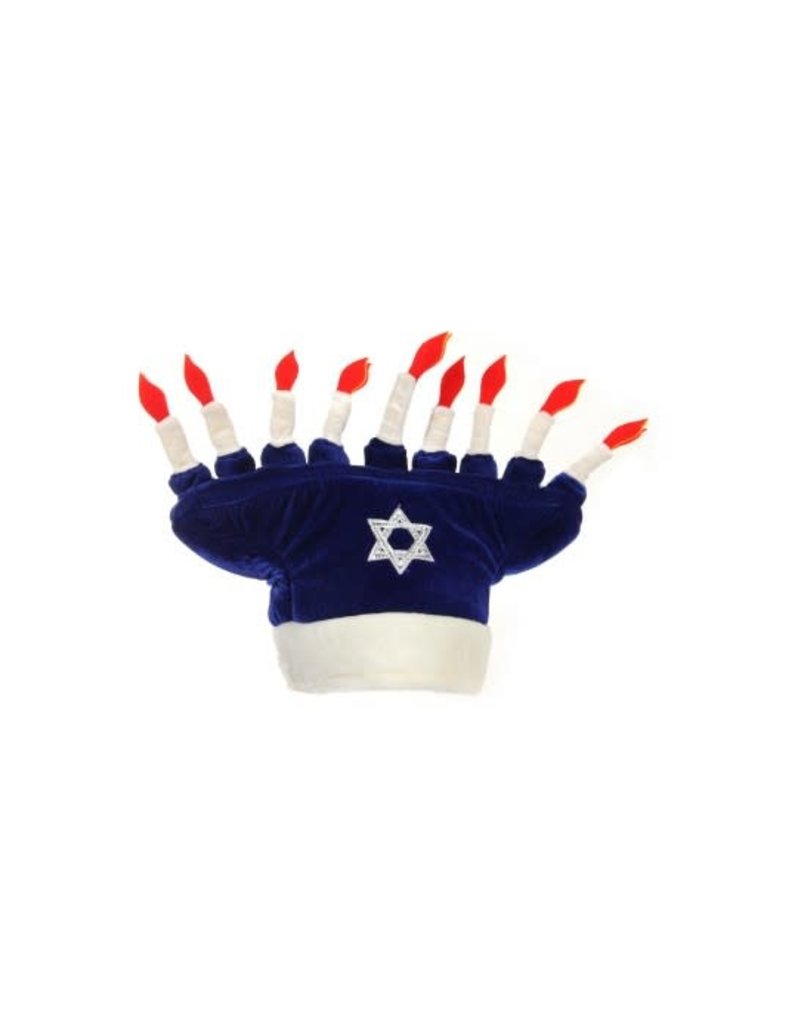 elope elope Happy Chanukah Plush Hat