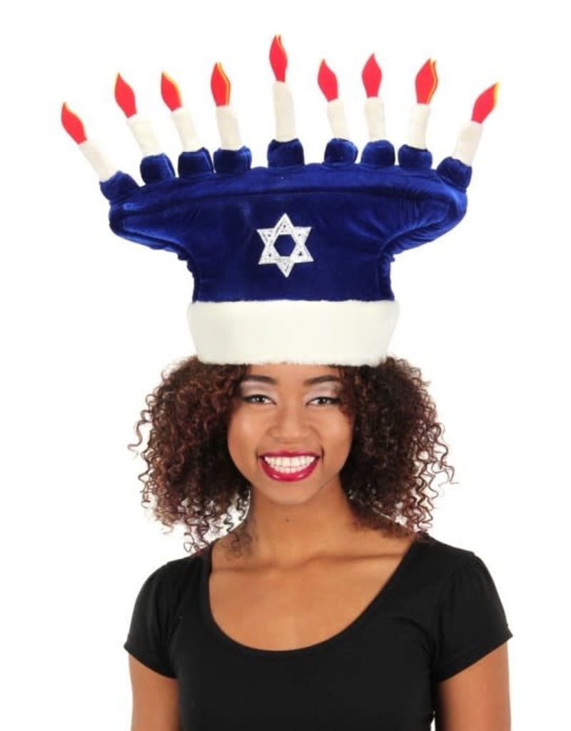 elope elope Happy Chanukah Plush Hat