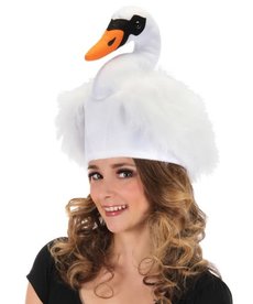 elope elope Swan Plush Hat