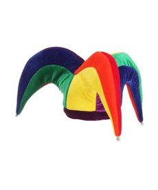 elope Elope Court Jester Plush Hat Multicolor