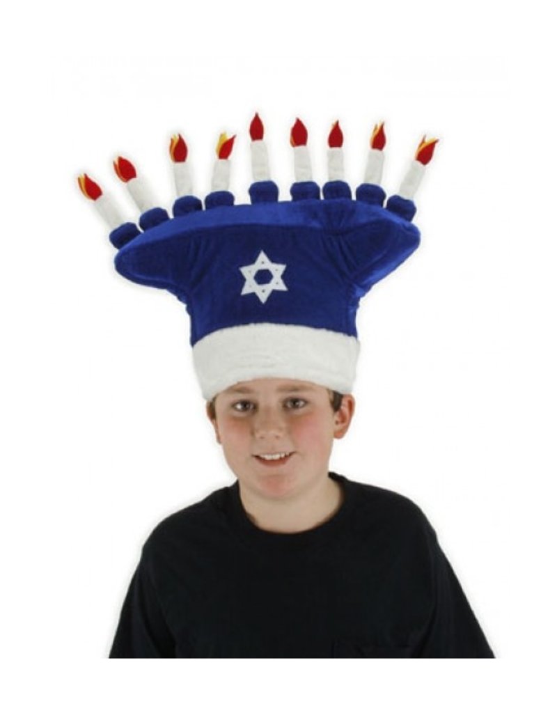 elope elope Happy Chanukah Plush Hat