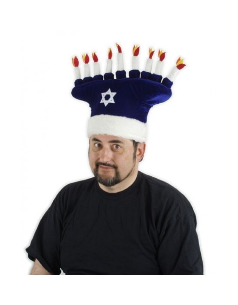 elope elope Happy Chanukah Plush Hat