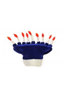 elope elope Happy Chanukah Plush Hat