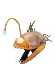 elope elope Light-Up Anglerfish Lumen Jawesome Hat