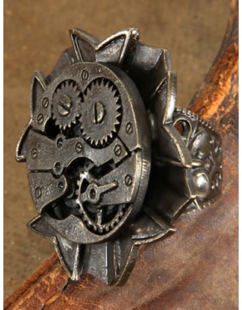 elope elope Steamworks Antique Watch Gears Ring