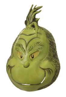 elope Dr. Seuss The Grinch Deluxe Full Latex Mask