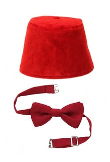 elope BBC Doctor Who Fez & Bow Tie Kit