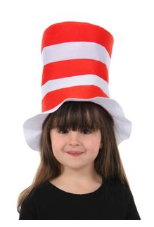 elope Dr. Seuss Cat in the Hat Kids Felt Stovepipe